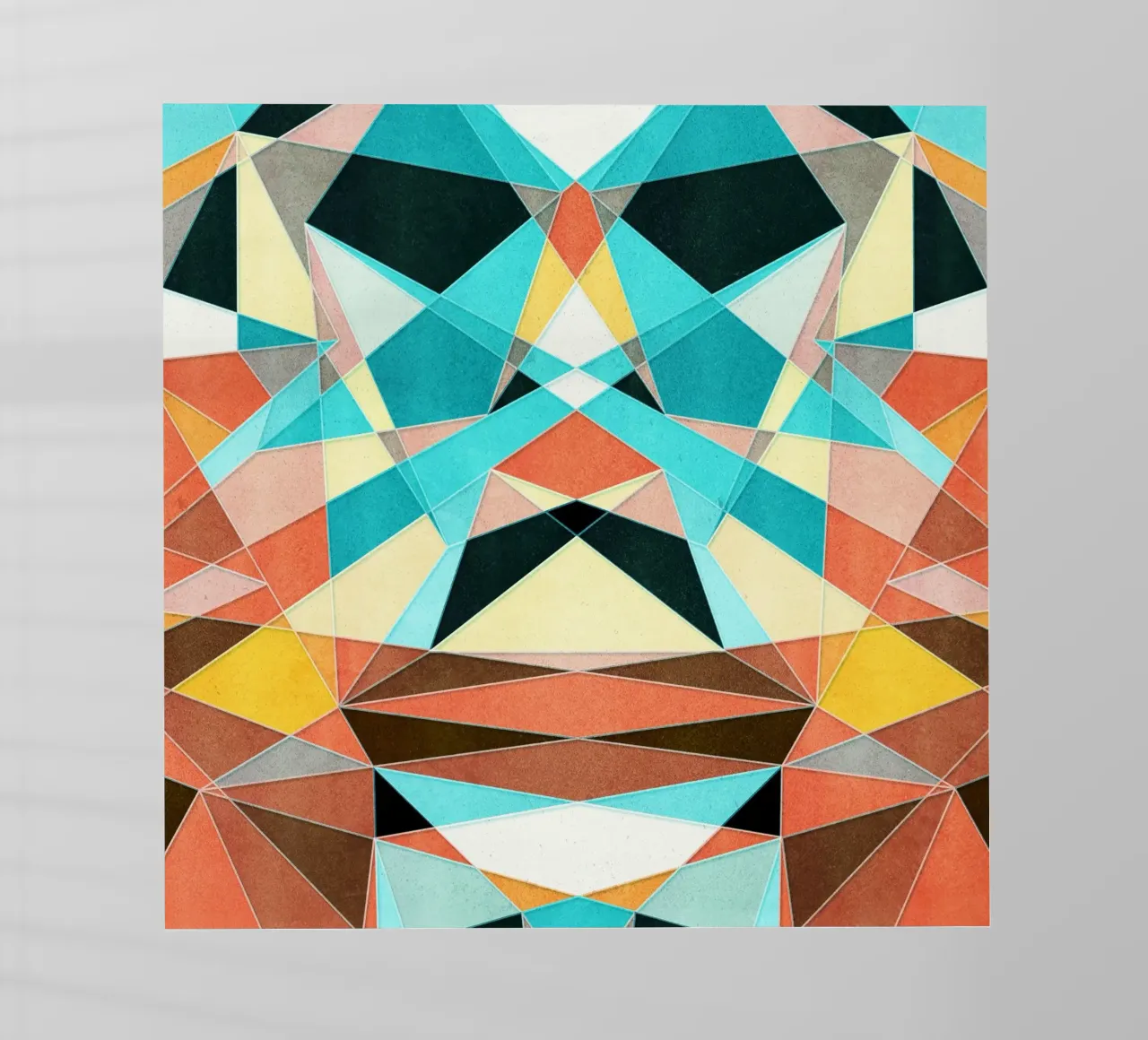 Motivo geometrico astratto pellicola backlit da Abstract Joy