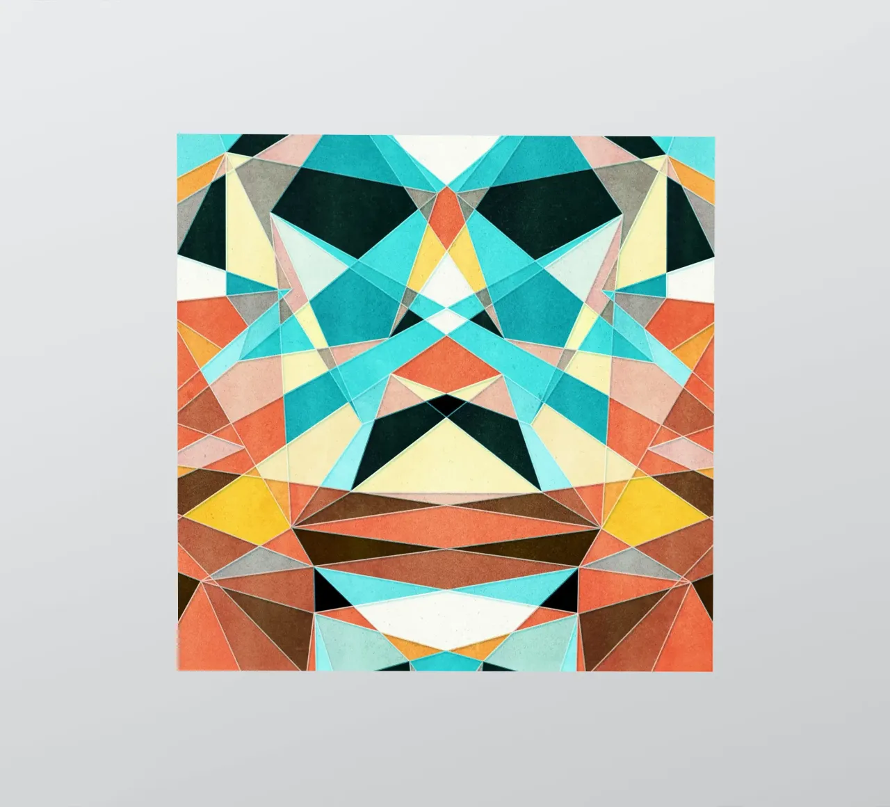 Abstract Geometric Pattern sticker by Abstract 888