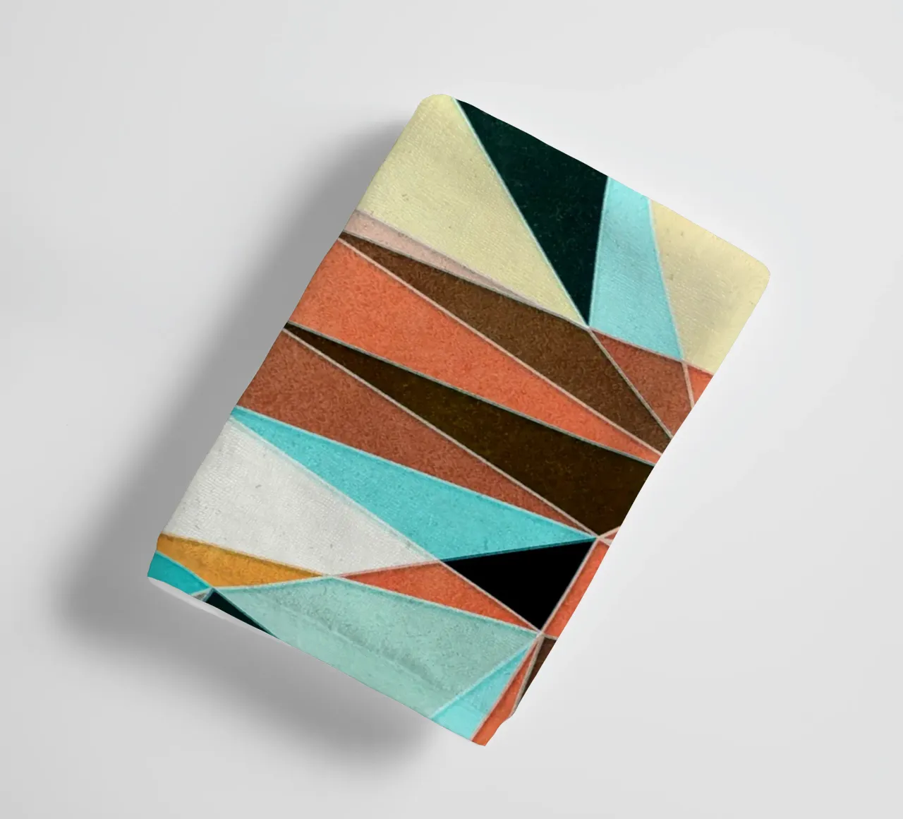 Abstract Geometric Pattern towel by lovely lines