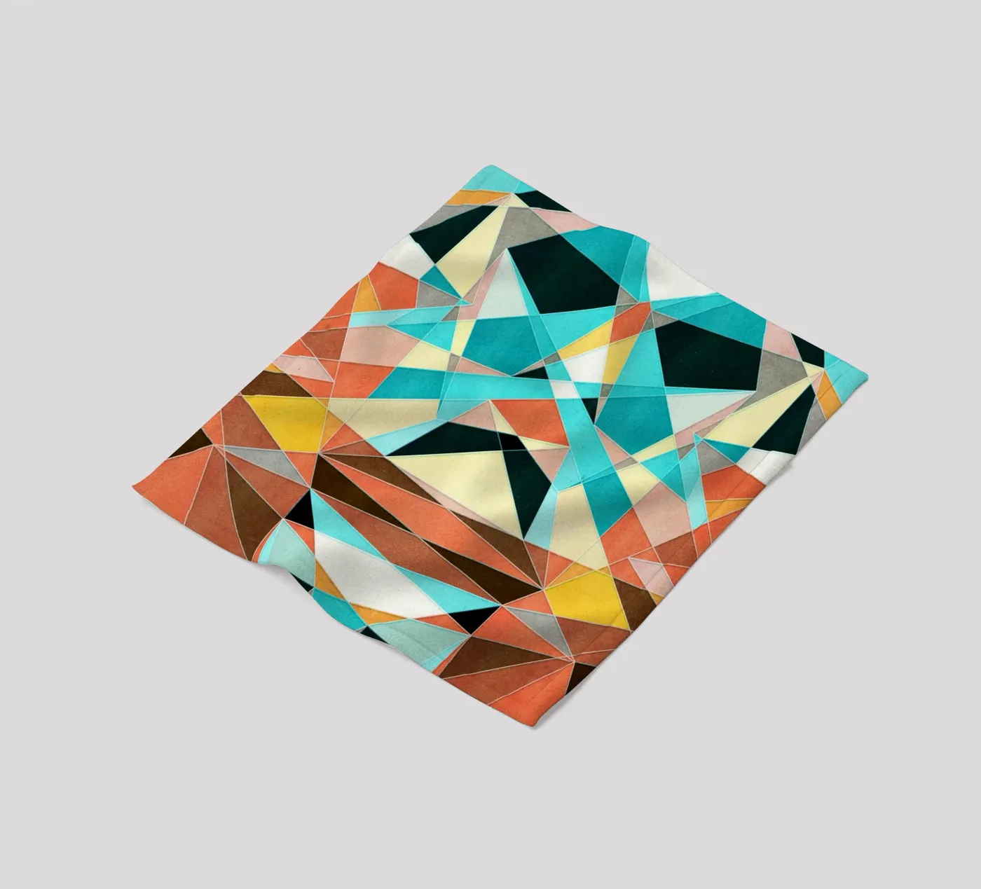Abstract Geometric Pattern Fleecedecke von Abstract Joy