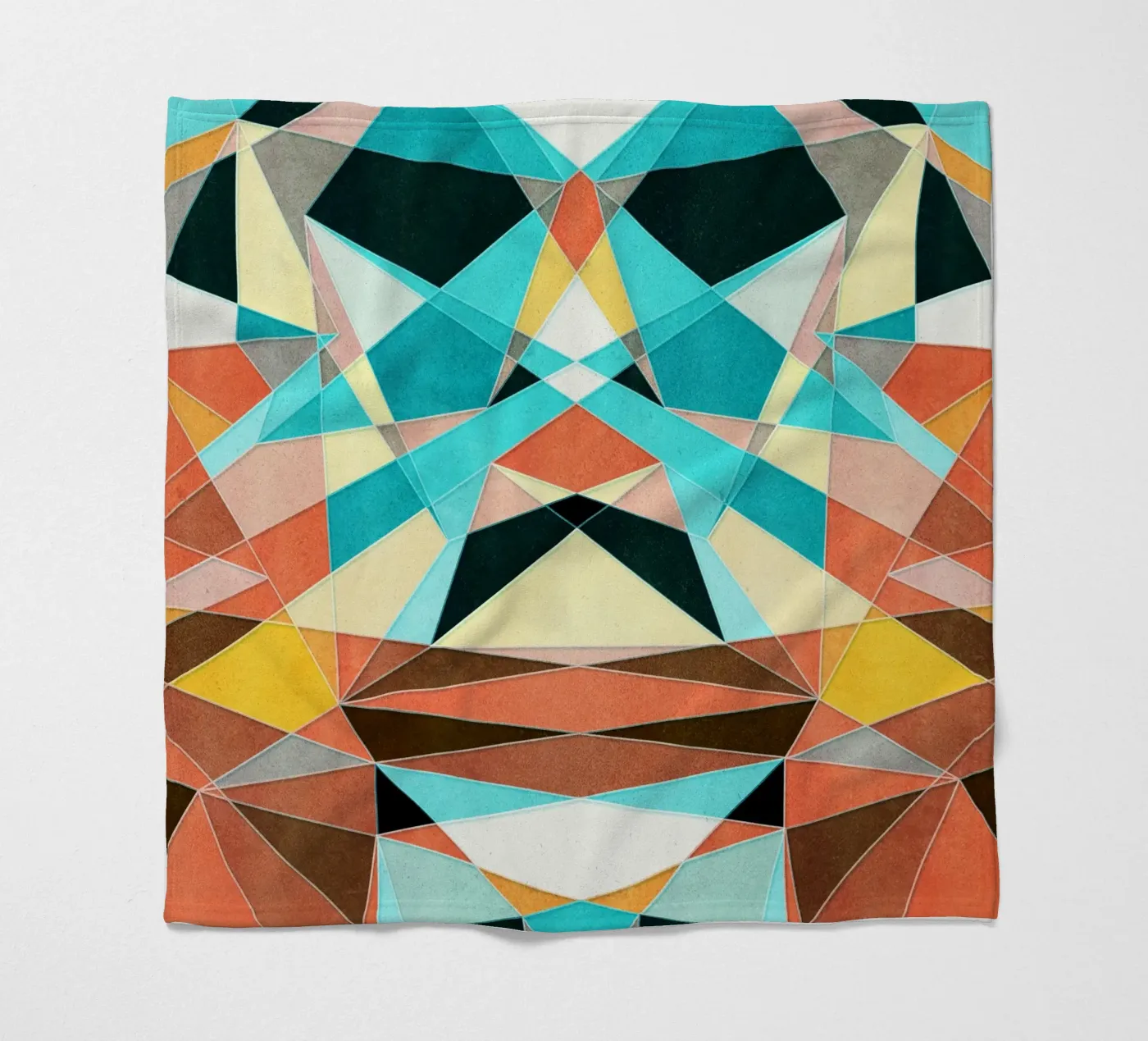 Abstract Geometric Pattern Fleecedecke von Abstract Joy