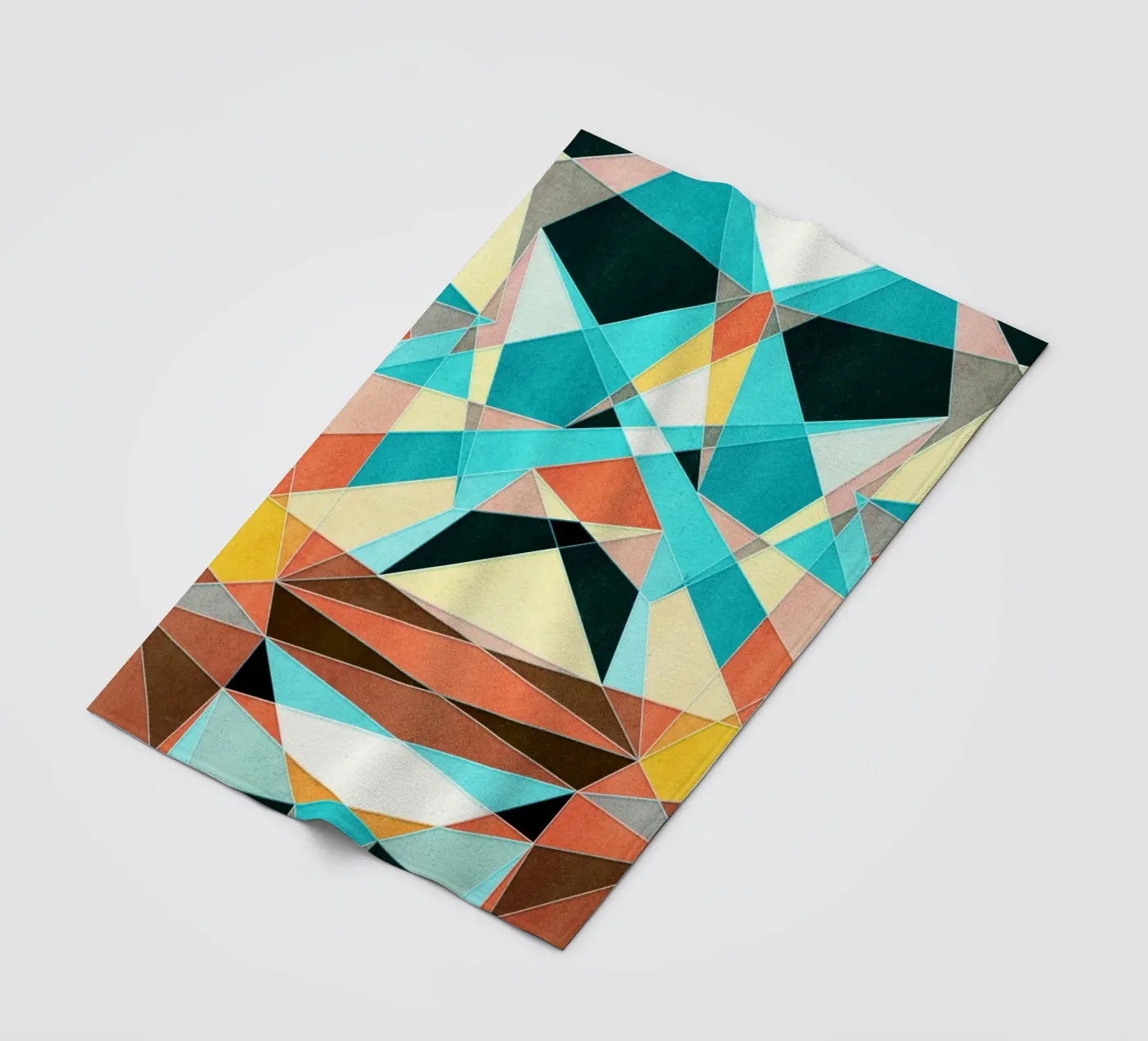 Abstract Geometric Pattern Fleecedecke von Abstract Joy