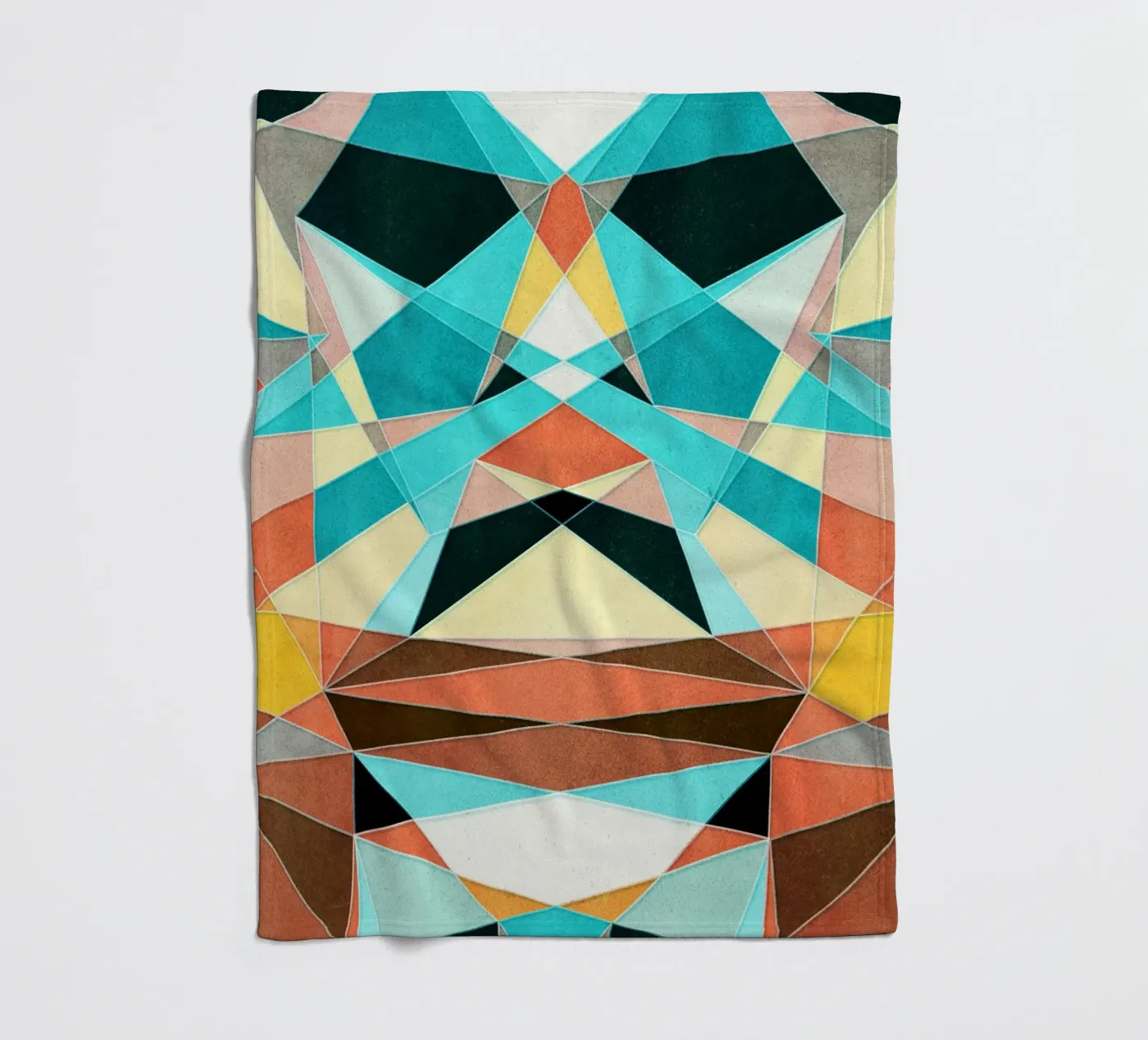 Abstract Geometric Pattern Fleecedecke von Abstract Joy