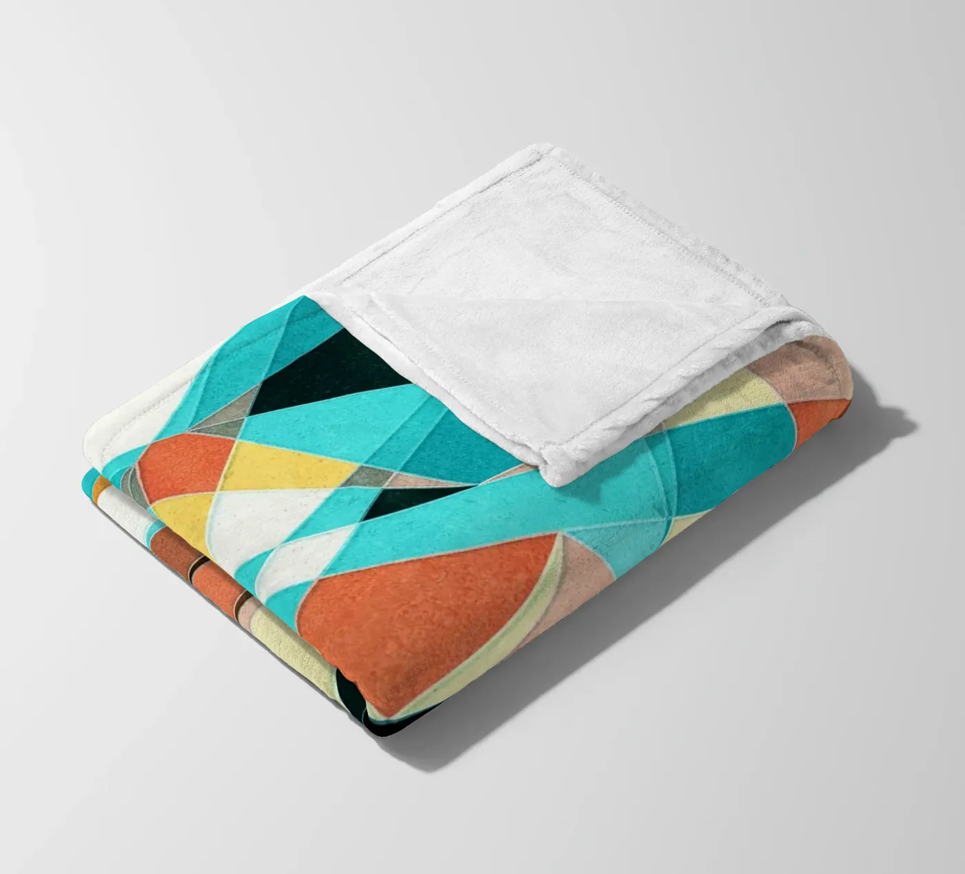 Abstract Geometric Pattern Fleecedecke von Abstract Joy