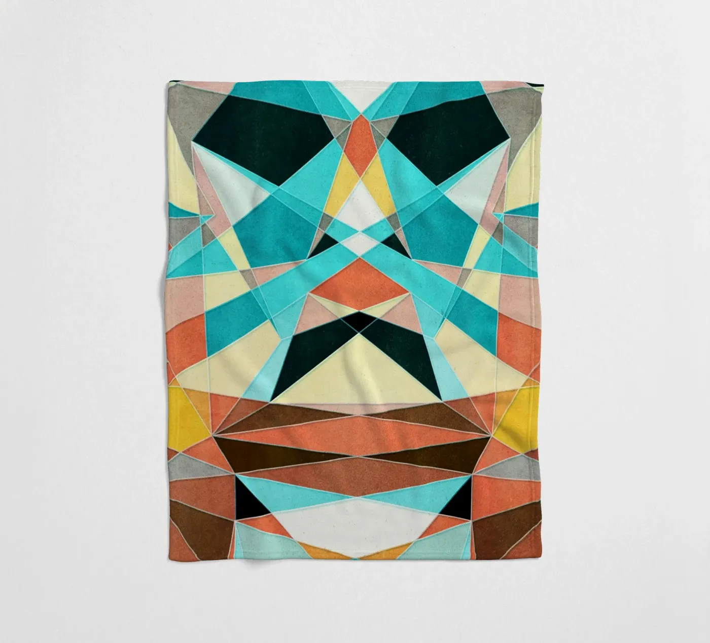 Abstract Geometric Pattern Fleecedecke von Abstract Joy