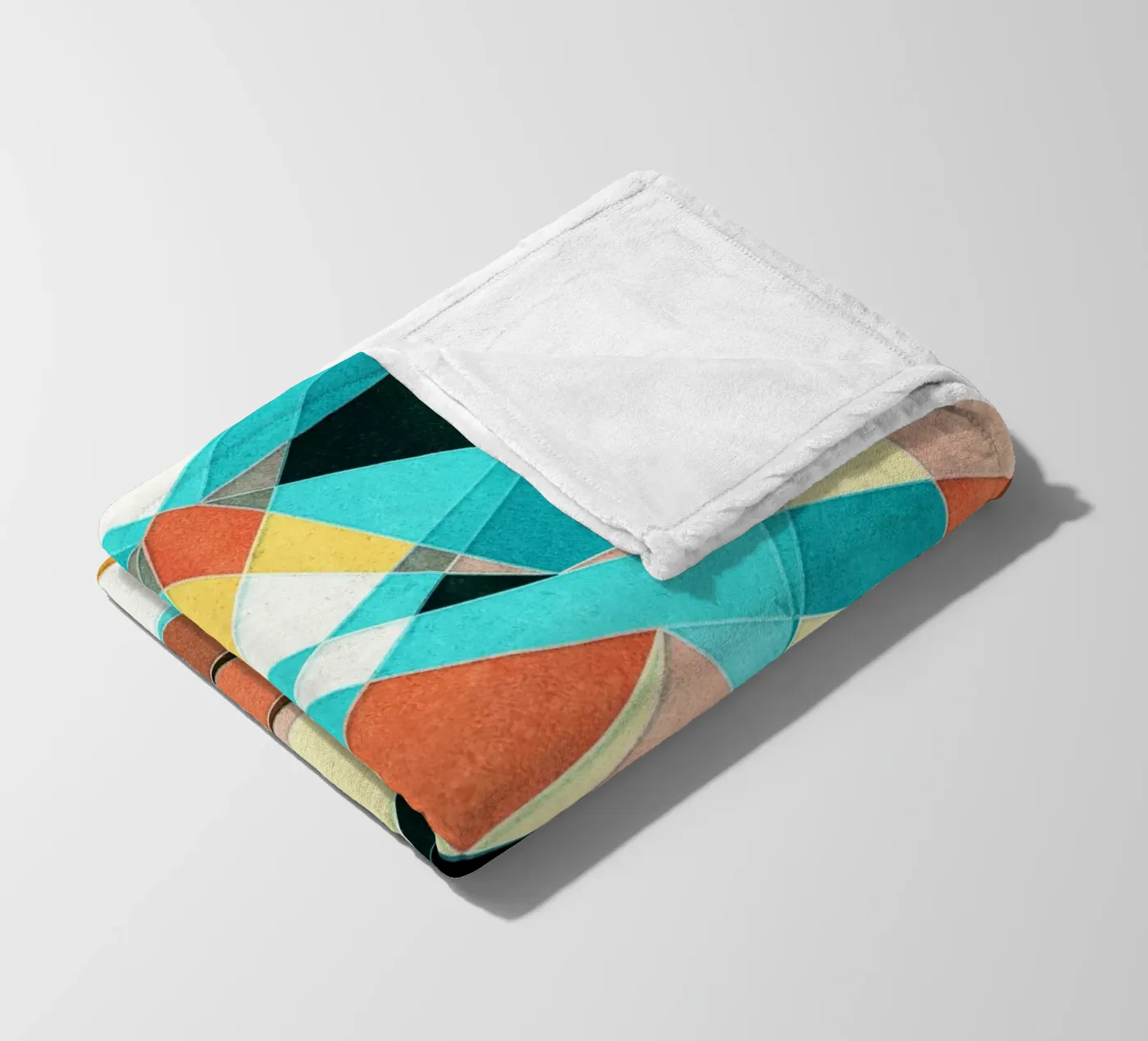 Abstract Geometric Pattern Fleecedecke von Abstract Joy