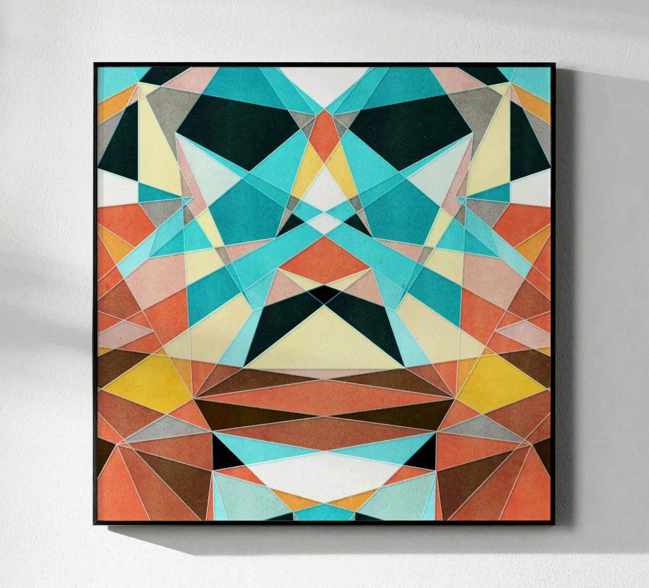 Abstract Geometric Pattern plexiglas de Abstract 888