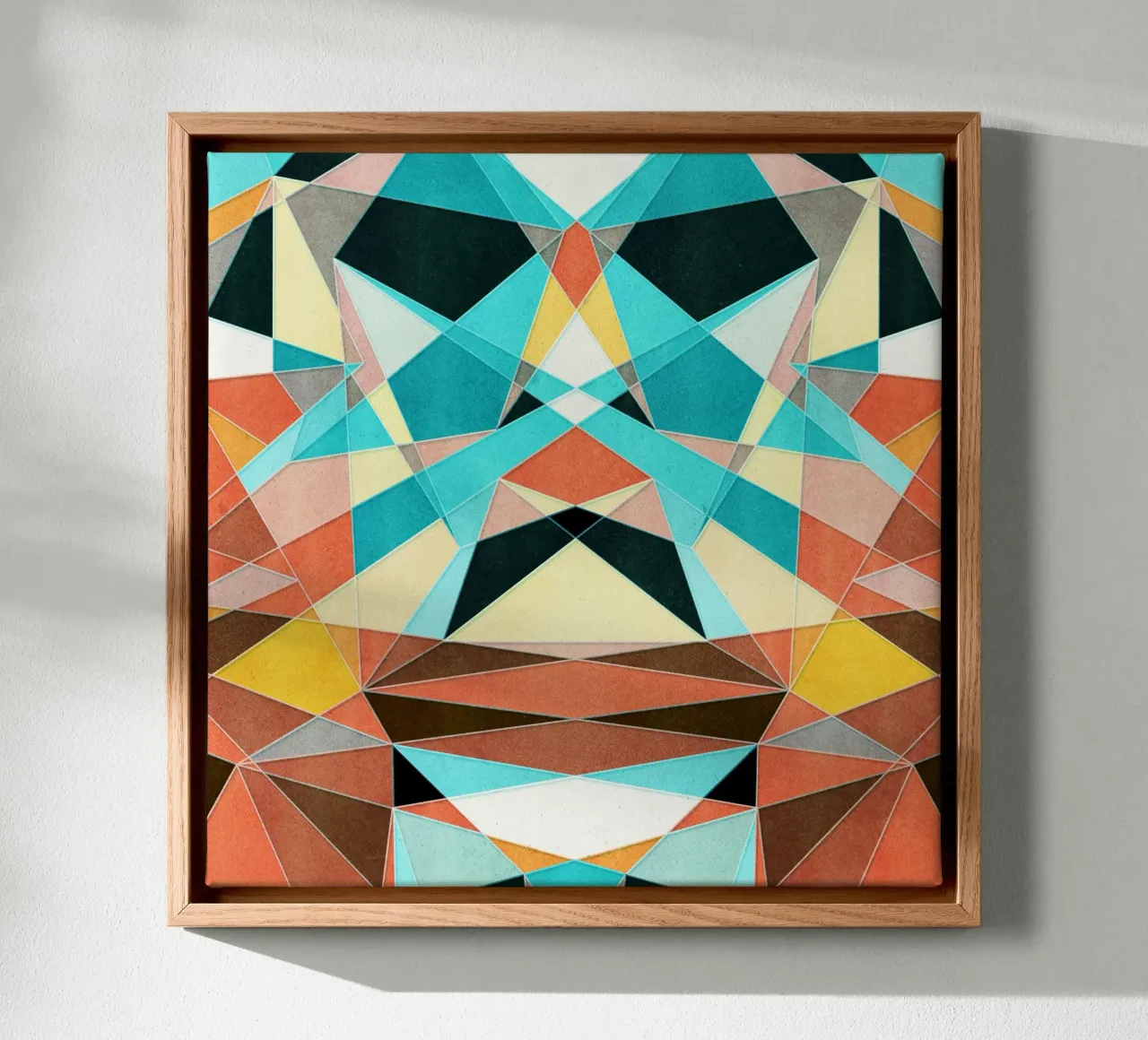 Abstract Geometric Pattern canvas by Abstract 888