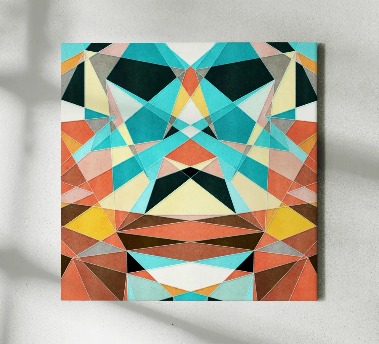 Abstract Geometric Pattern canvas by Abstract 888