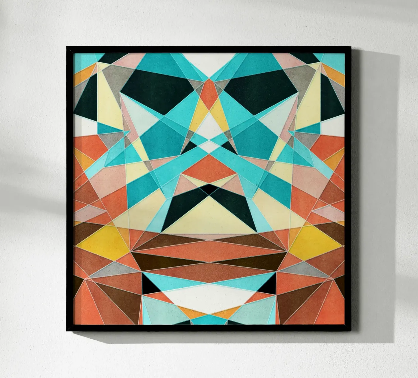 Abstract Geometric Pattern poster by Lines Inside