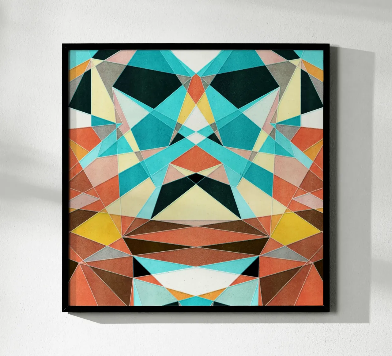 Abstract Geometric Pattern poster by Abstract 888