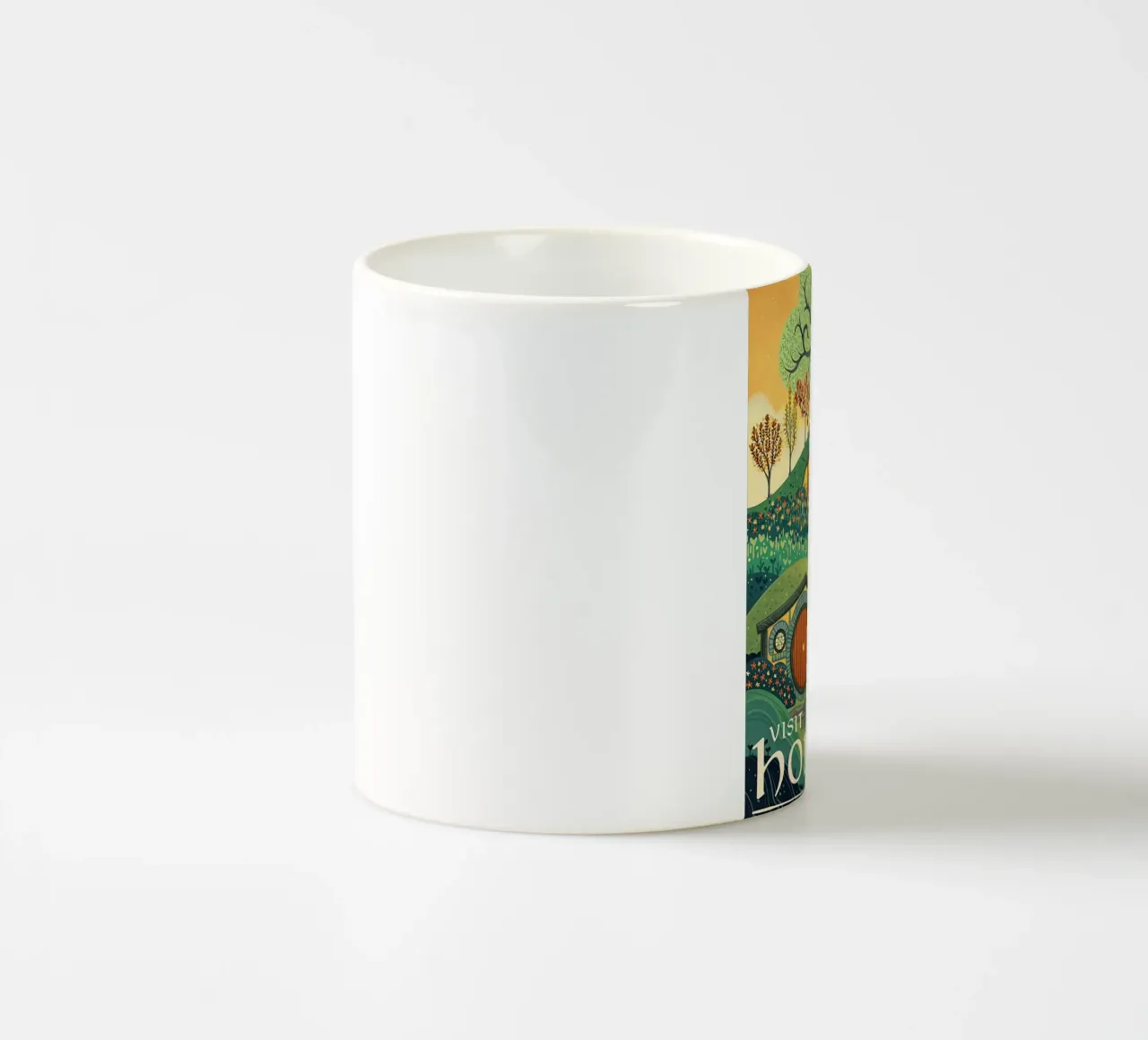 Visiter Hobbiton La Comté mug en céramique de Junkie Movie