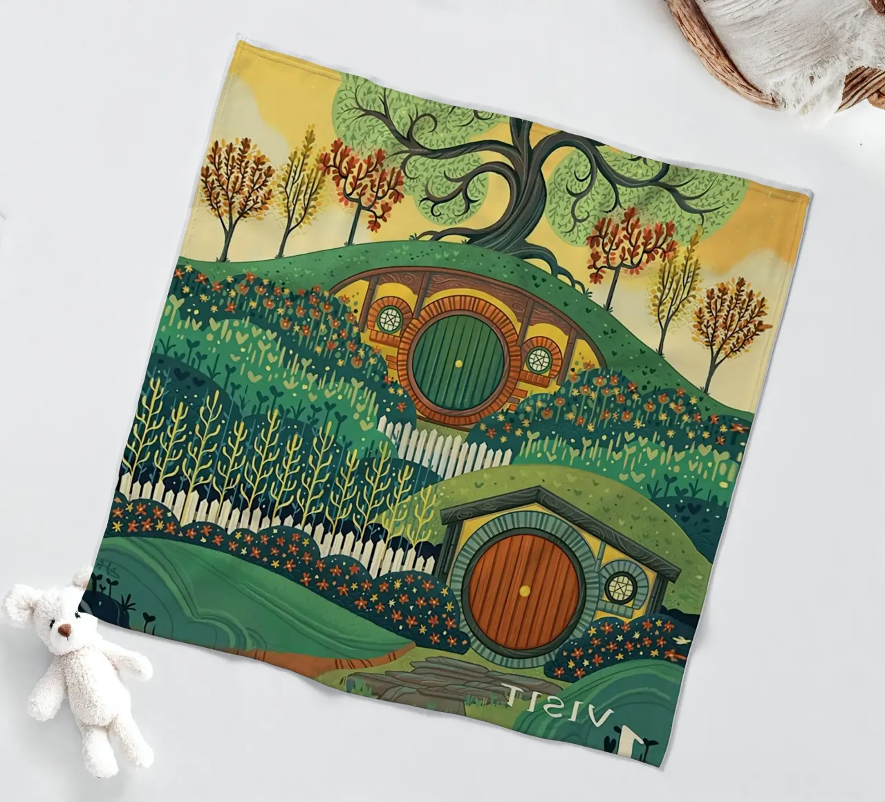 Visitare Hobbiton La Contea coperta in pile da Junkie Movie