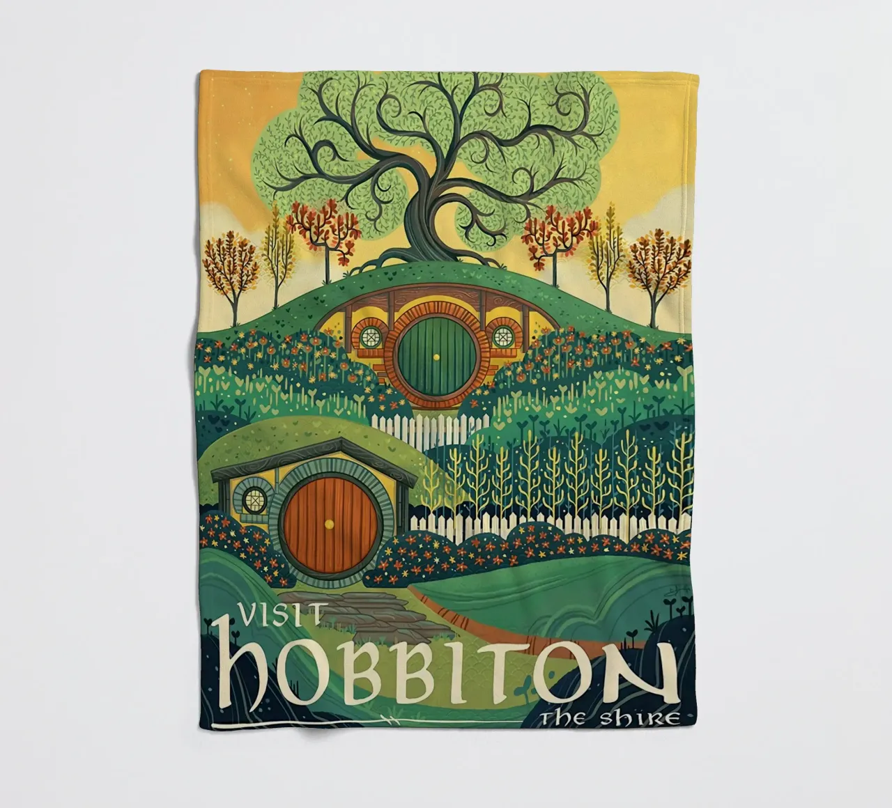 Visitare Hobbiton La Contea coperta in pile da Junkie Movie
