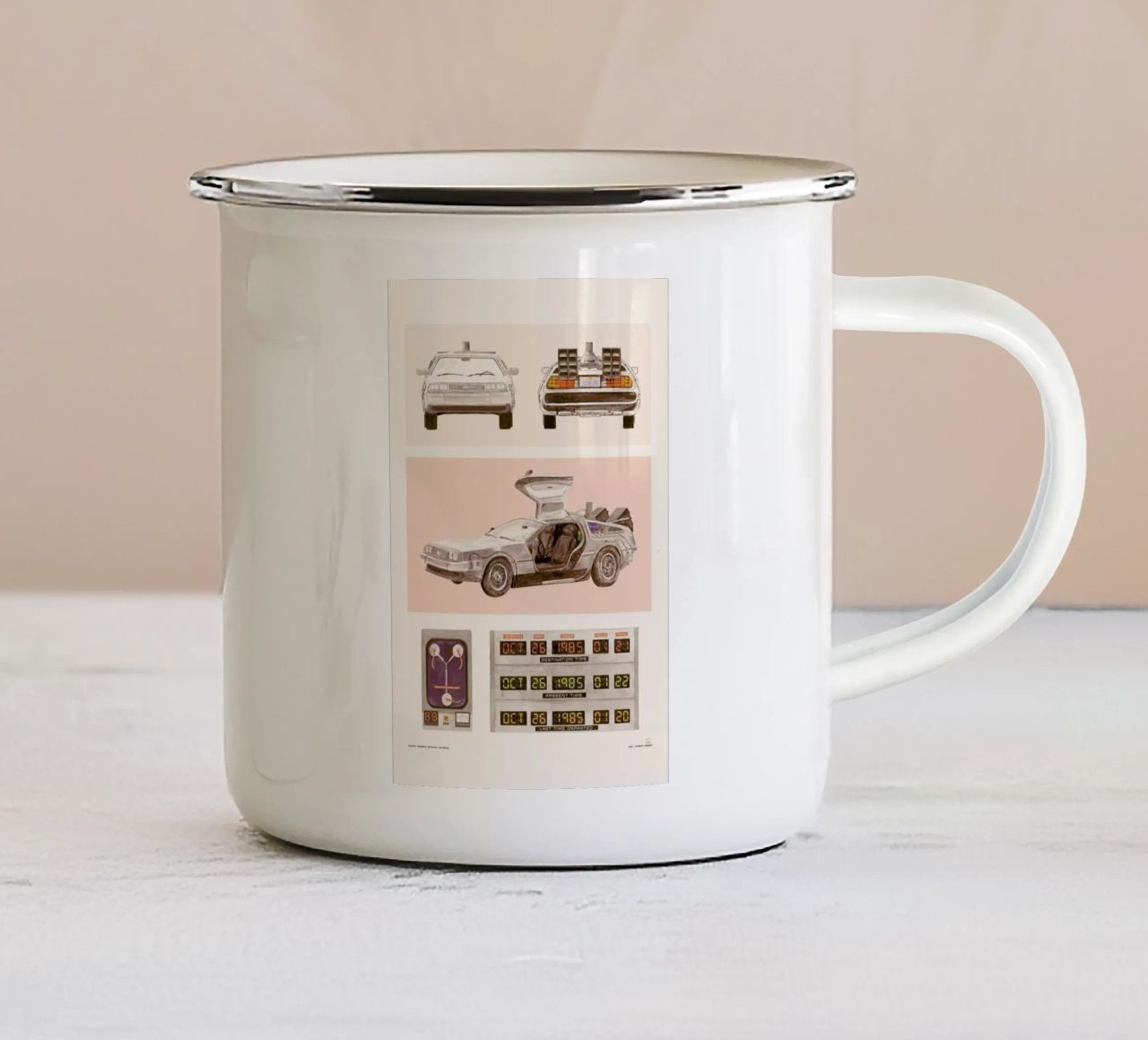 Delo tazza in smalto da Florent Bodart