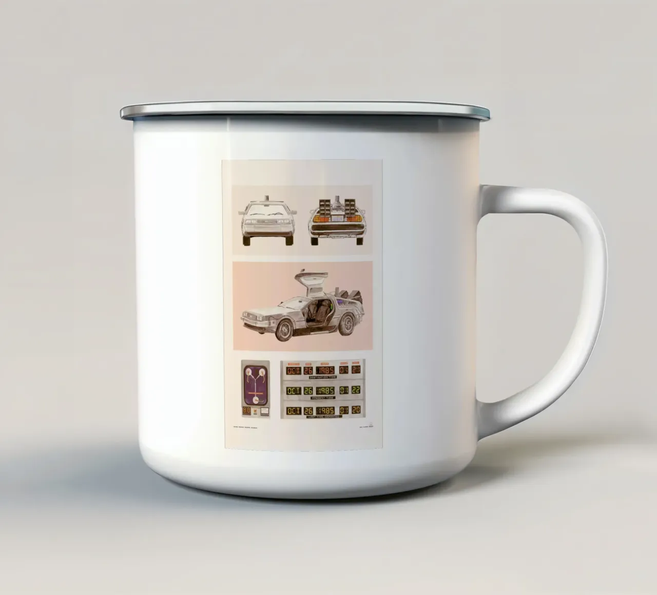 Delo tazza in smalto da Florent Bodart