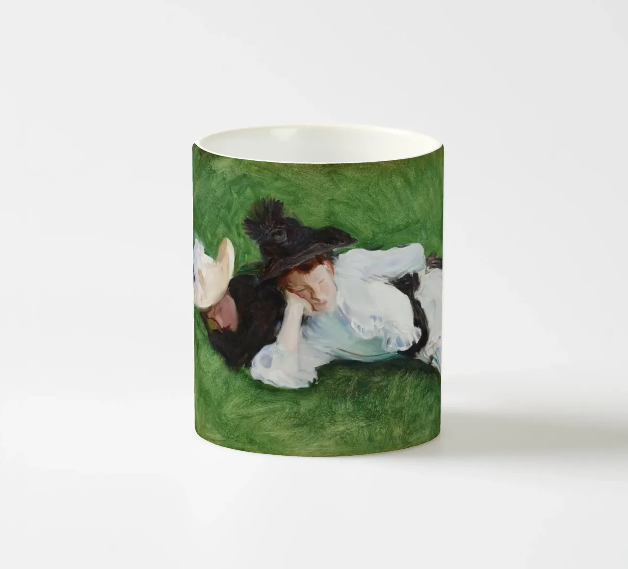 Berthe Morisot "Due ragazze su un prato" - Impressionismo e Femminismo tazza in ceramica da NorwesClub
