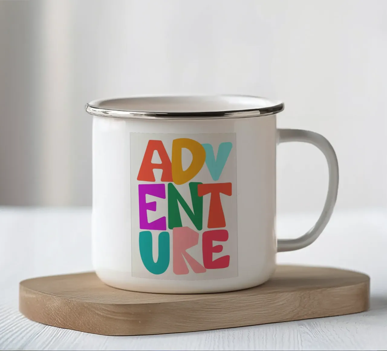 Adventure tazza in smalto da Pure