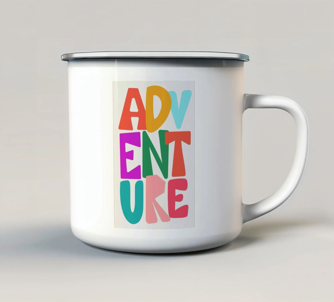 Adventure tazza in smalto da Pure