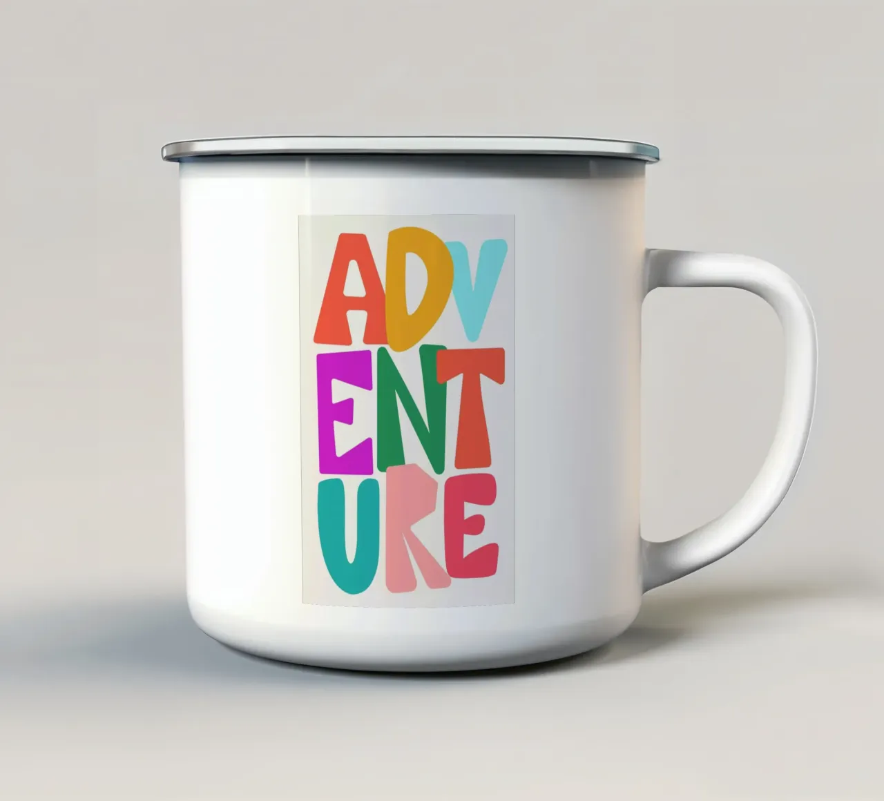 Adventure tazza in smalto da Pure