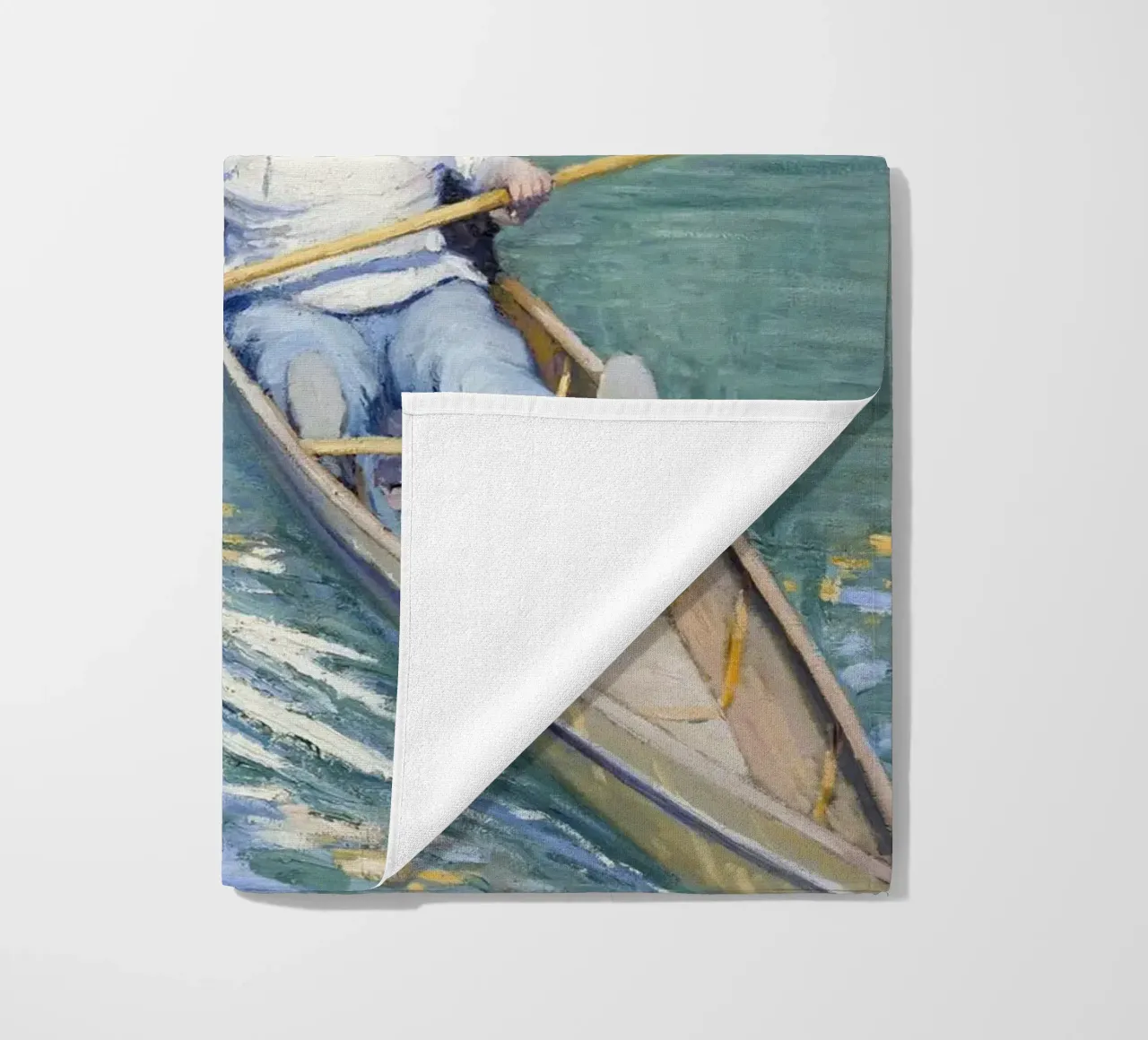 Gustave Caillebotte "Skiffs" - Impressionism & Leisure Art P telo mare da NorwesClub