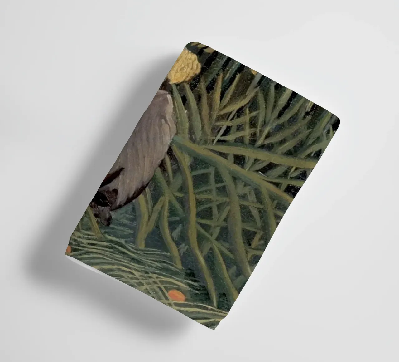 Henri Rousseau "Tiger & Buffalo" - Naïve Art Jungle Print towel by NorwesClub