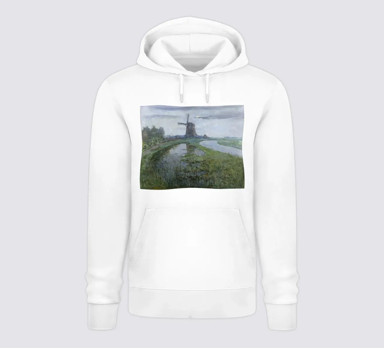 Piet Mondrian: East Mutual Mill - Modernismo temprano en Holanda sudadera con capucha de NorwesClub