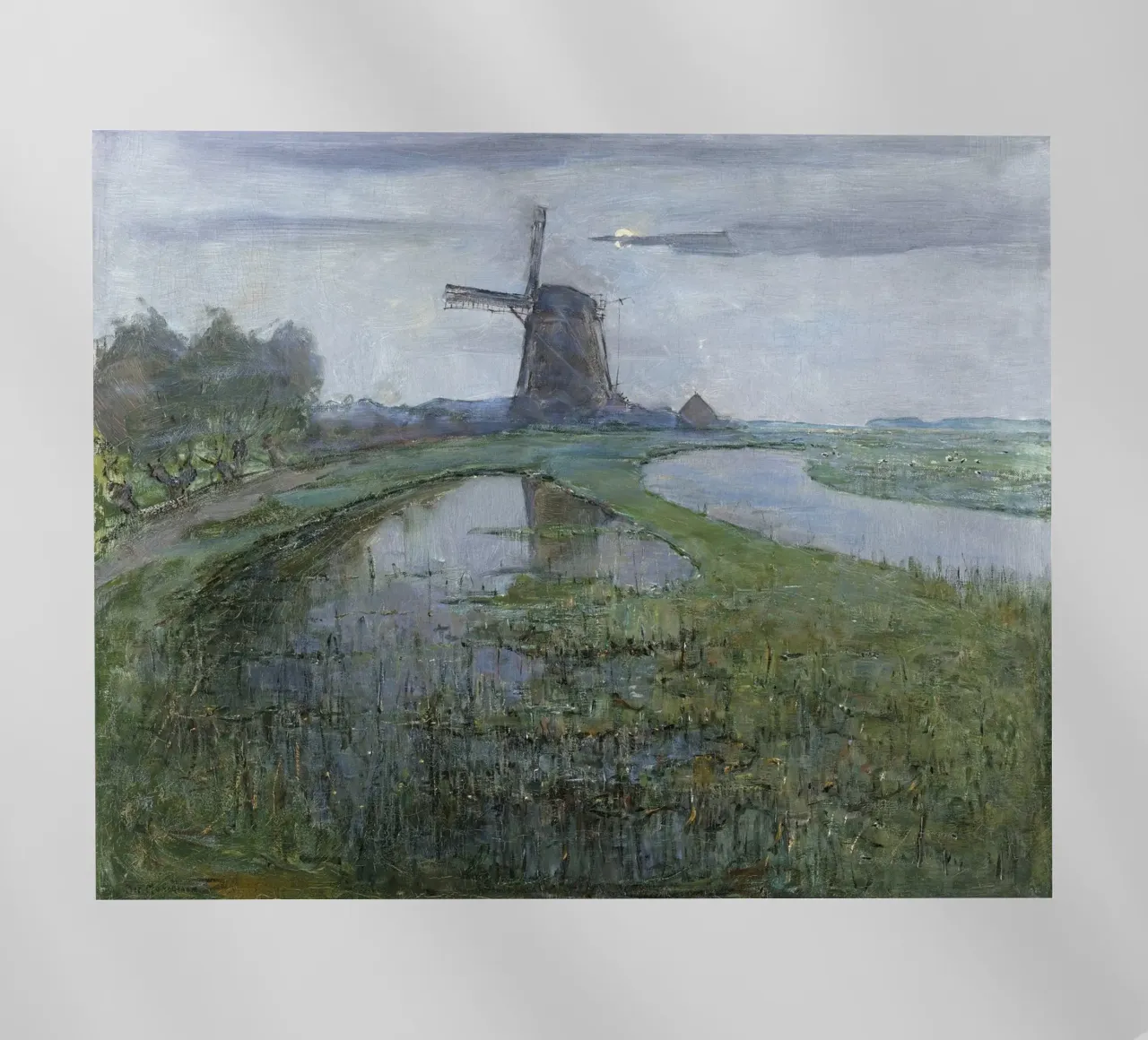 Piet Mondrian: East Mutual Mill - Terreni olandesi del primo modernismo pellicola backlit da NorwesClub
