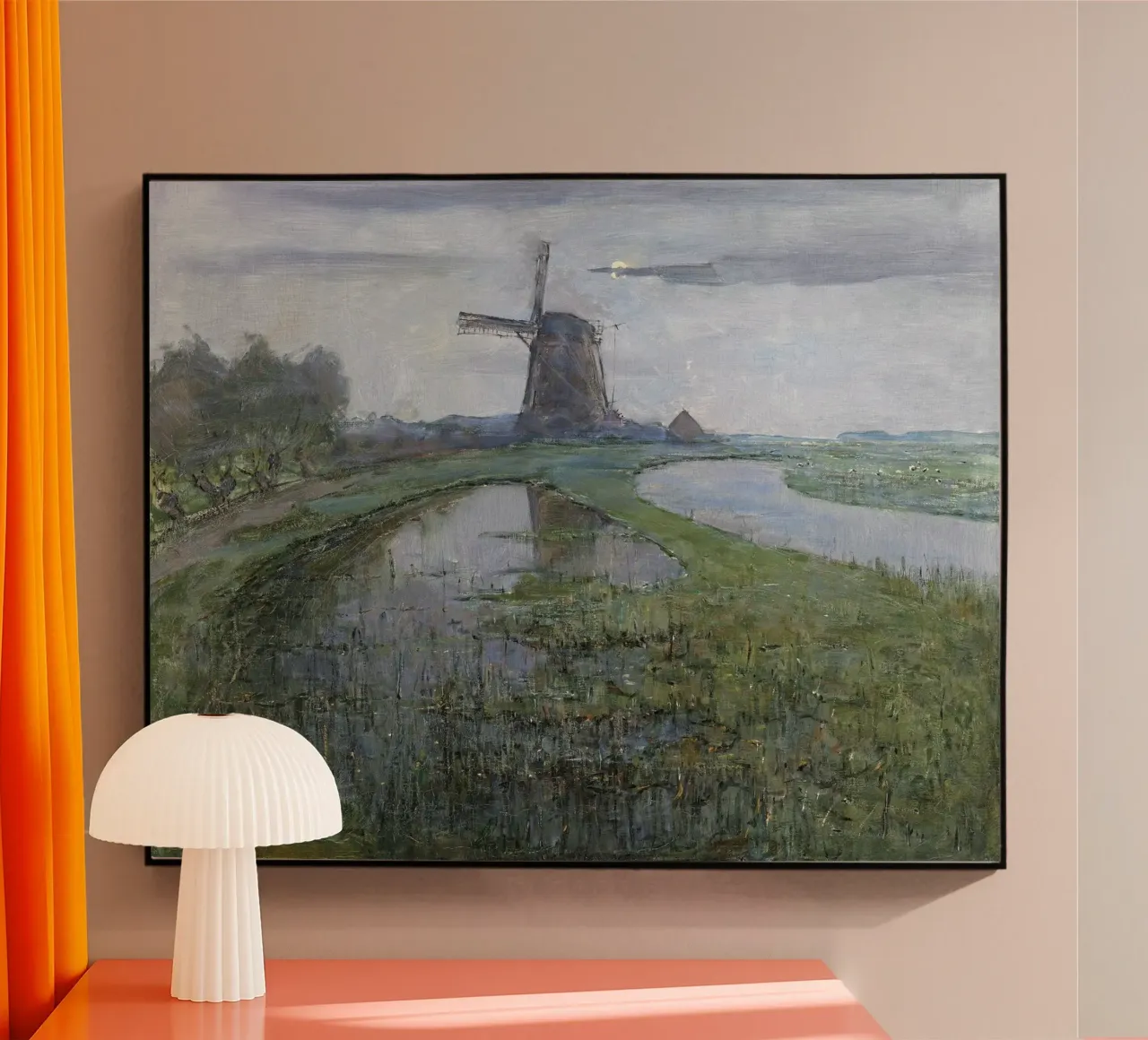 Piet Mondrian: East Mutual Mill - Modernismo temprano en Holanda metacrilato de NorwesClub