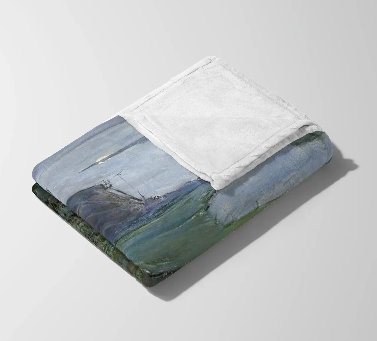 Piet Mondrian: East Mutual Mill - Early Modernist Dutch Lands fleece blanket by NorwesClub