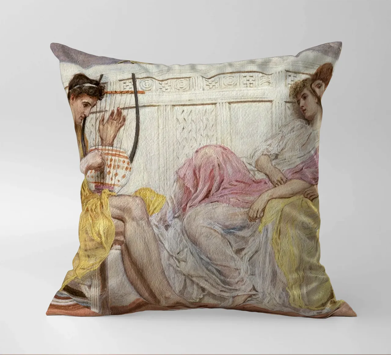 Albert Moore: "Un musicista" - Movimento Estetico Classico Be cuscino da NorwesClub