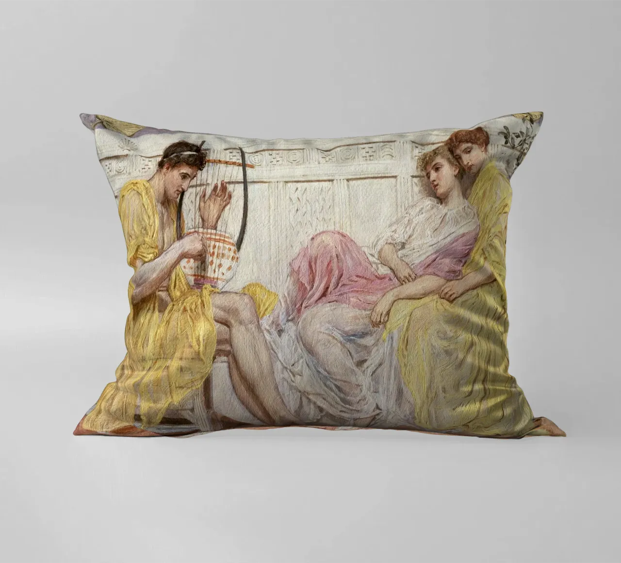 Albert Moore: "Un musicista" - Movimento Estetico Classico Be cuscino da NorwesClub