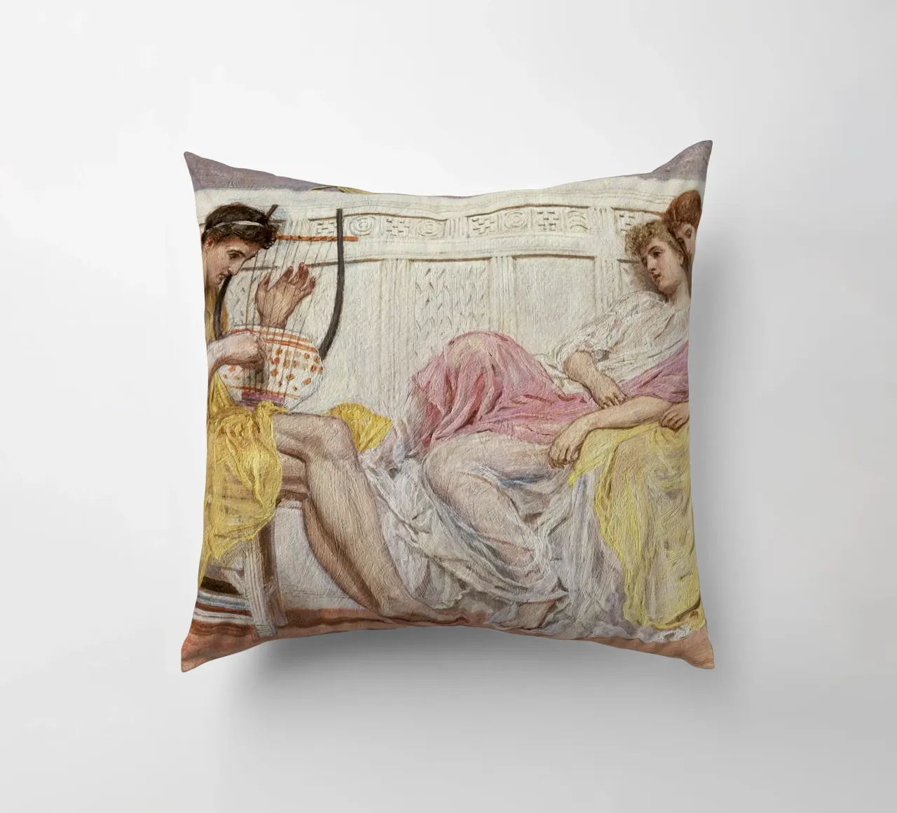 Albert Moore: "Un musicista" - Movimento Estetico Classico Be cuscino da NorwesClub