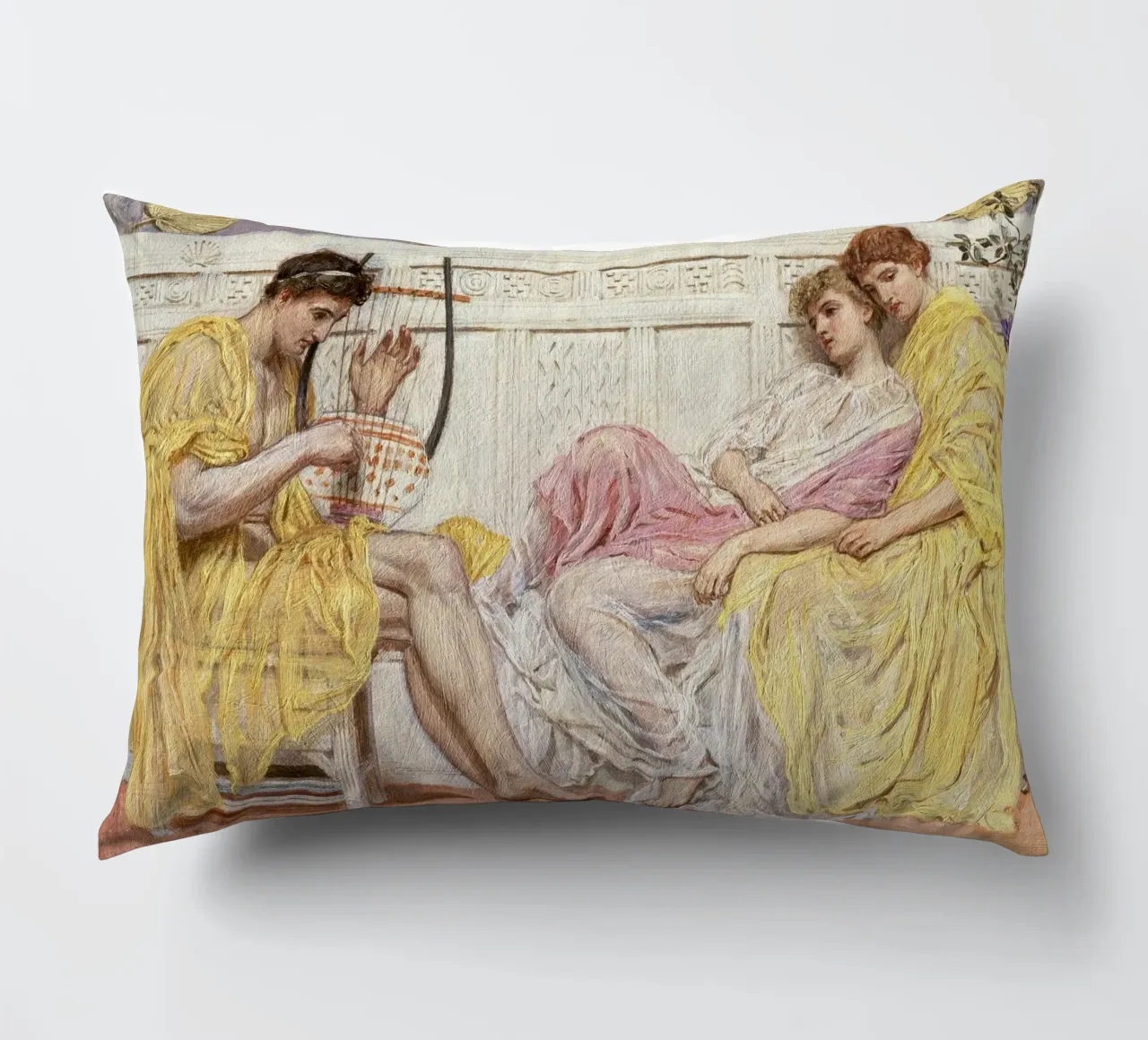 Albert Moore: "Un musicista" - Movimento Estetico Classico Be cuscino da NorwesClub