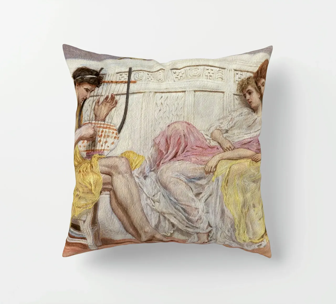 Albert Moore: "Un musicista" - Movimento Estetico Classico Be cuscino da NorwesClub