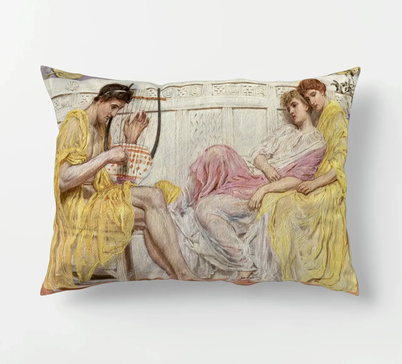 Albert Moore: "Un musicista" - Movimento Estetico Classico Be cuscino da NorwesClub