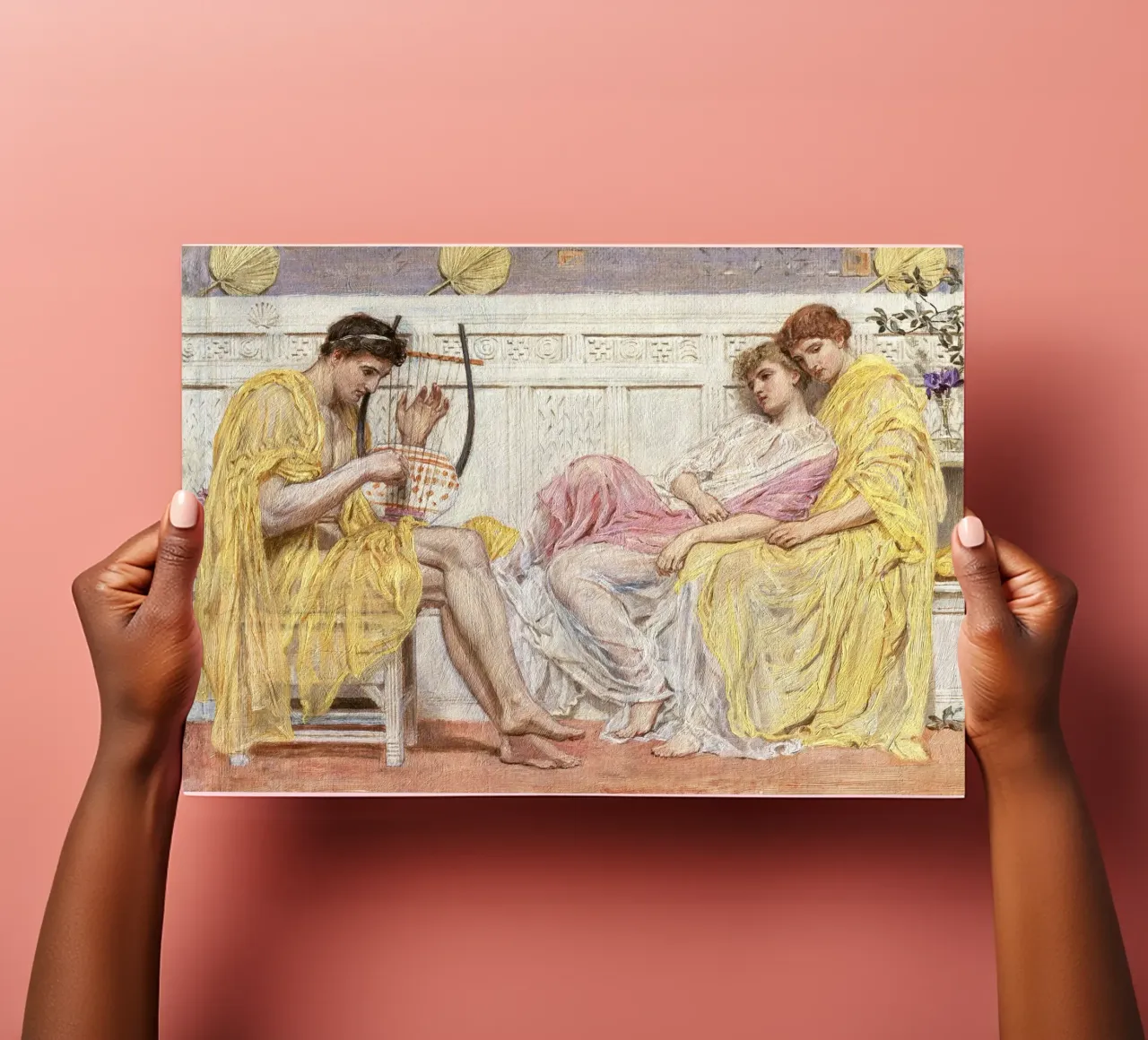 Albert Moore: "A Musician" - Aesthetic Movement Classical Be sticker sheet by NorwesClub