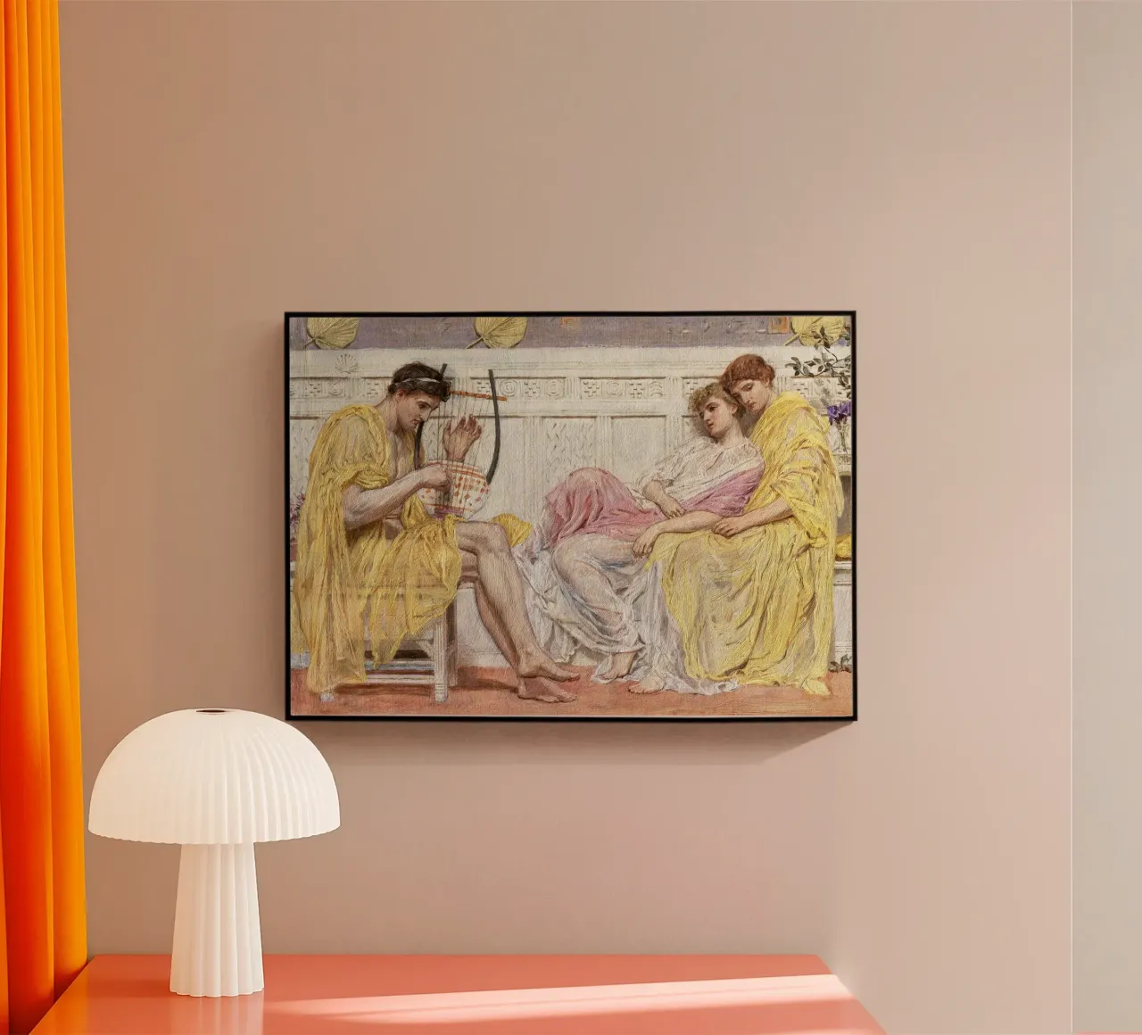 Albert Moore: "Un musicista" - Movimento Estetico Classico Be plexiglass da NorwesClub