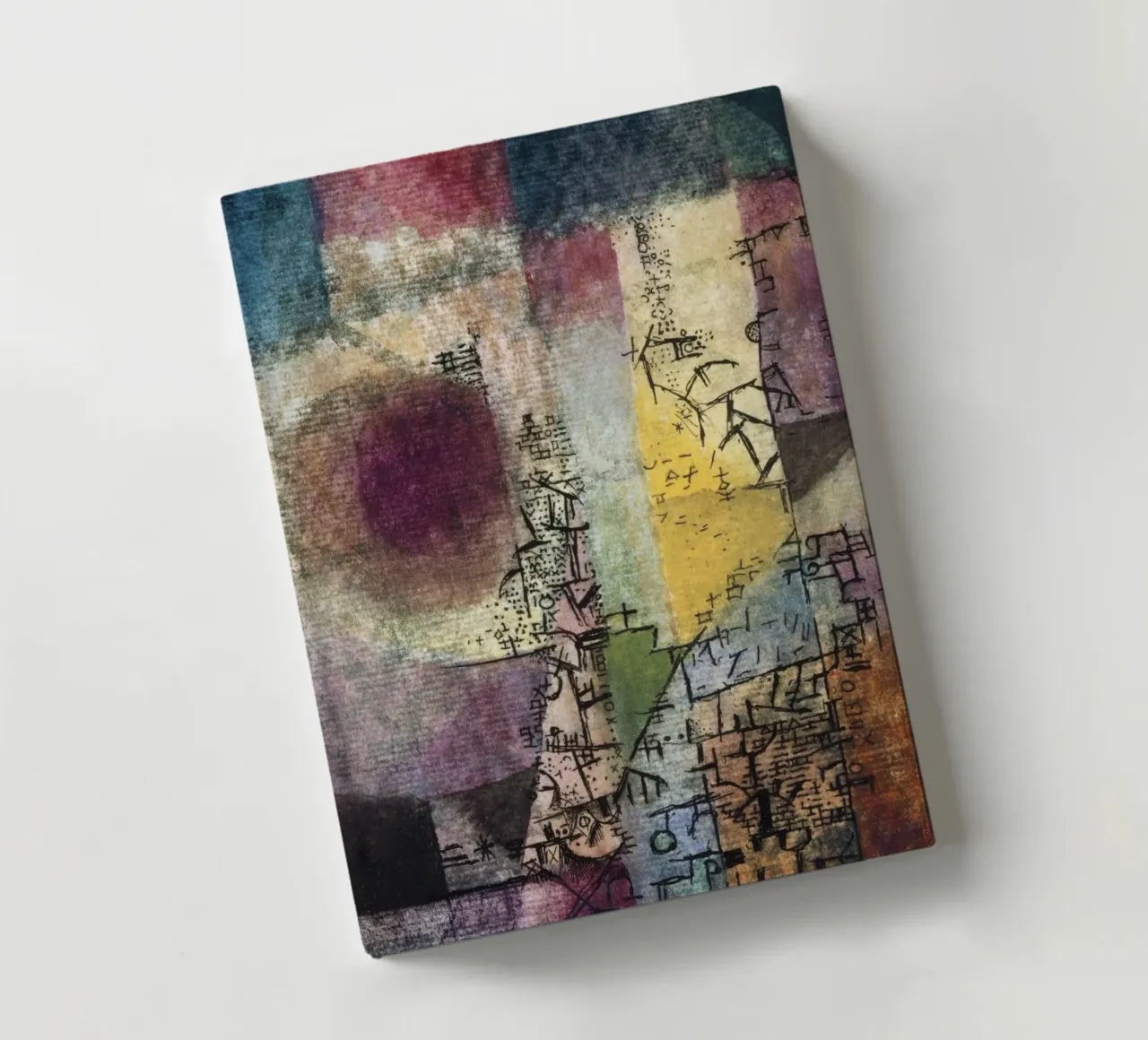 Paul Klee - Abstract Expressionism | Modern Art Geometric Sh notebook by NorwesClub