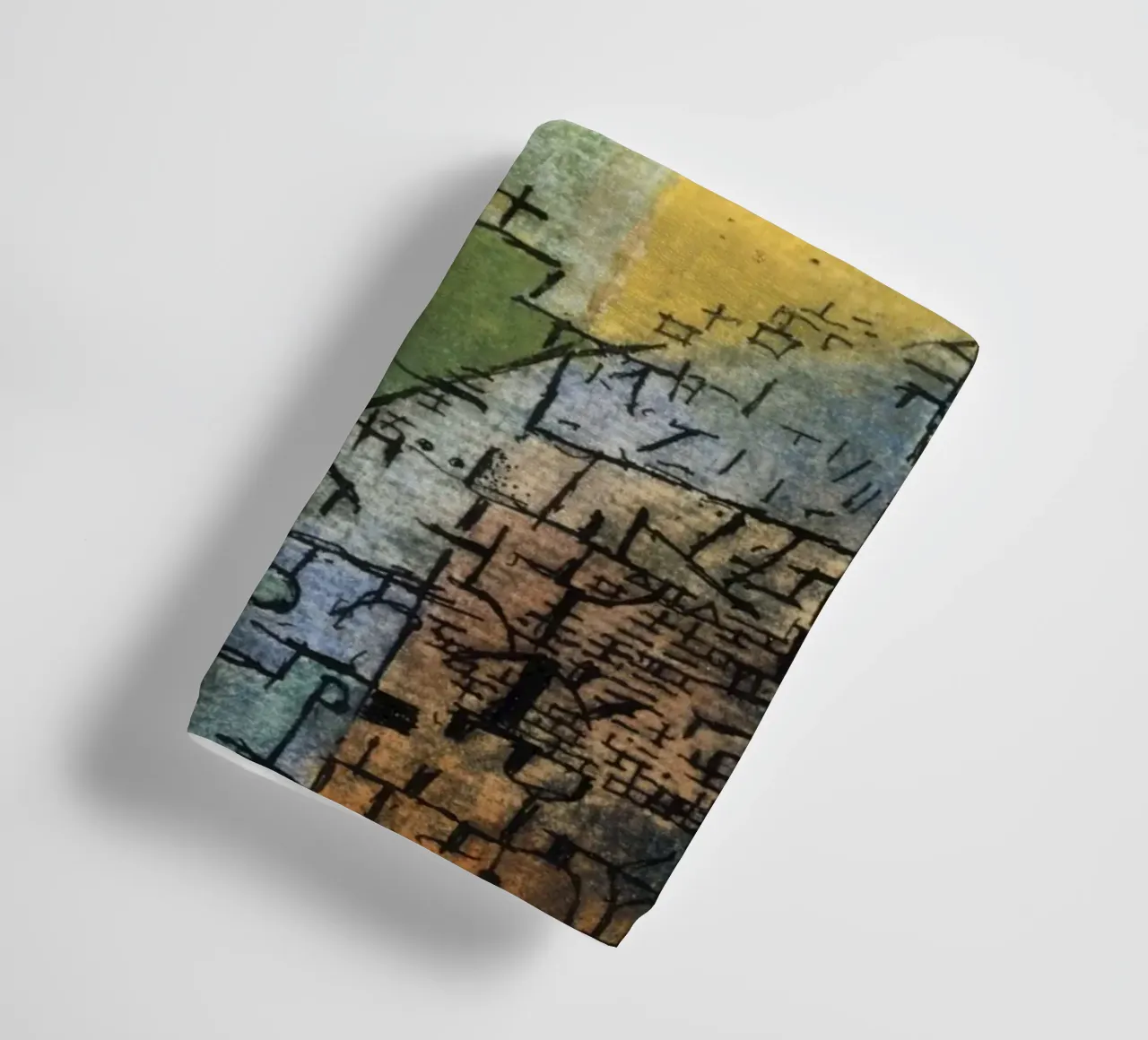 Paul Klee - Abstract Expressionisme | Moderne Kunst Geometrische Vorm badhanddoek van NorwesClub