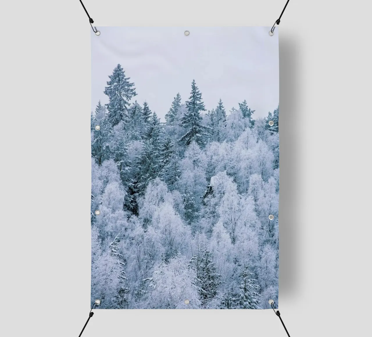 Frosted Firs telo in pvc da METROPOLIS