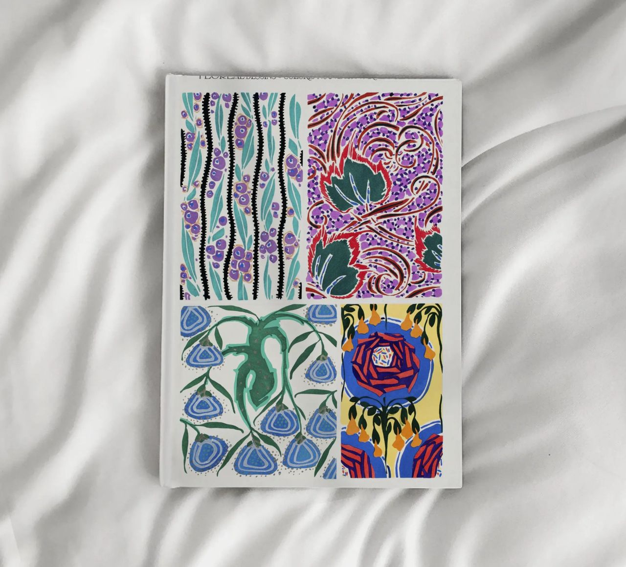 Séguy - Art Nouveau Floréal Patterns | Decorative Botanical carnet de notes de NorwesClub