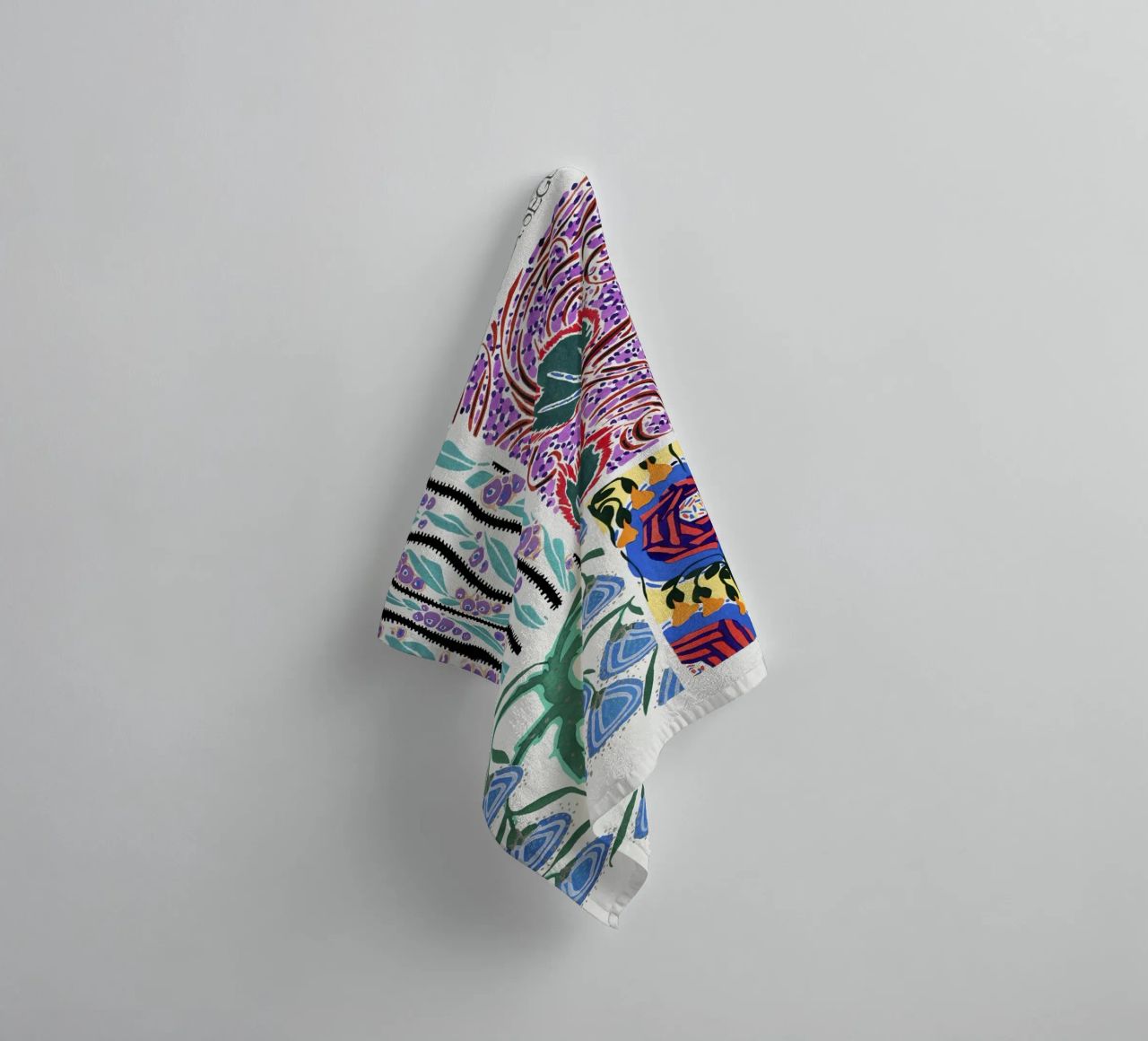 Séguy - Art Nouveau Floral Patterns | Decorative Botanical towel by NorwesClub