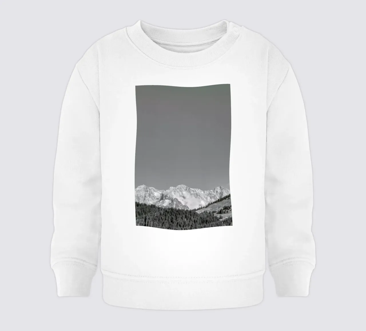 Sky Above The Mountains felpa neonato da Nur Mut