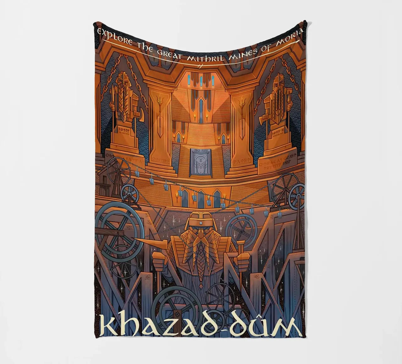 Khazad-Dum, Esplorare le Grandi Miniere di Mithril di Moria coperta in pile da Junkie Movie