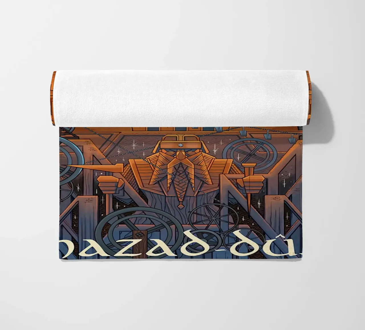 Khazad-Dum, Esplorare le Grandi Miniere di Mithril di Moria telo mare da Junkie Movie