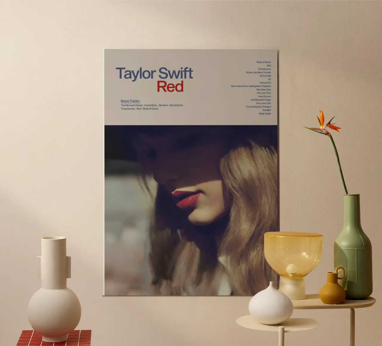 Taylor Swift Red carta hahnemühle da Attaboy Dsgn