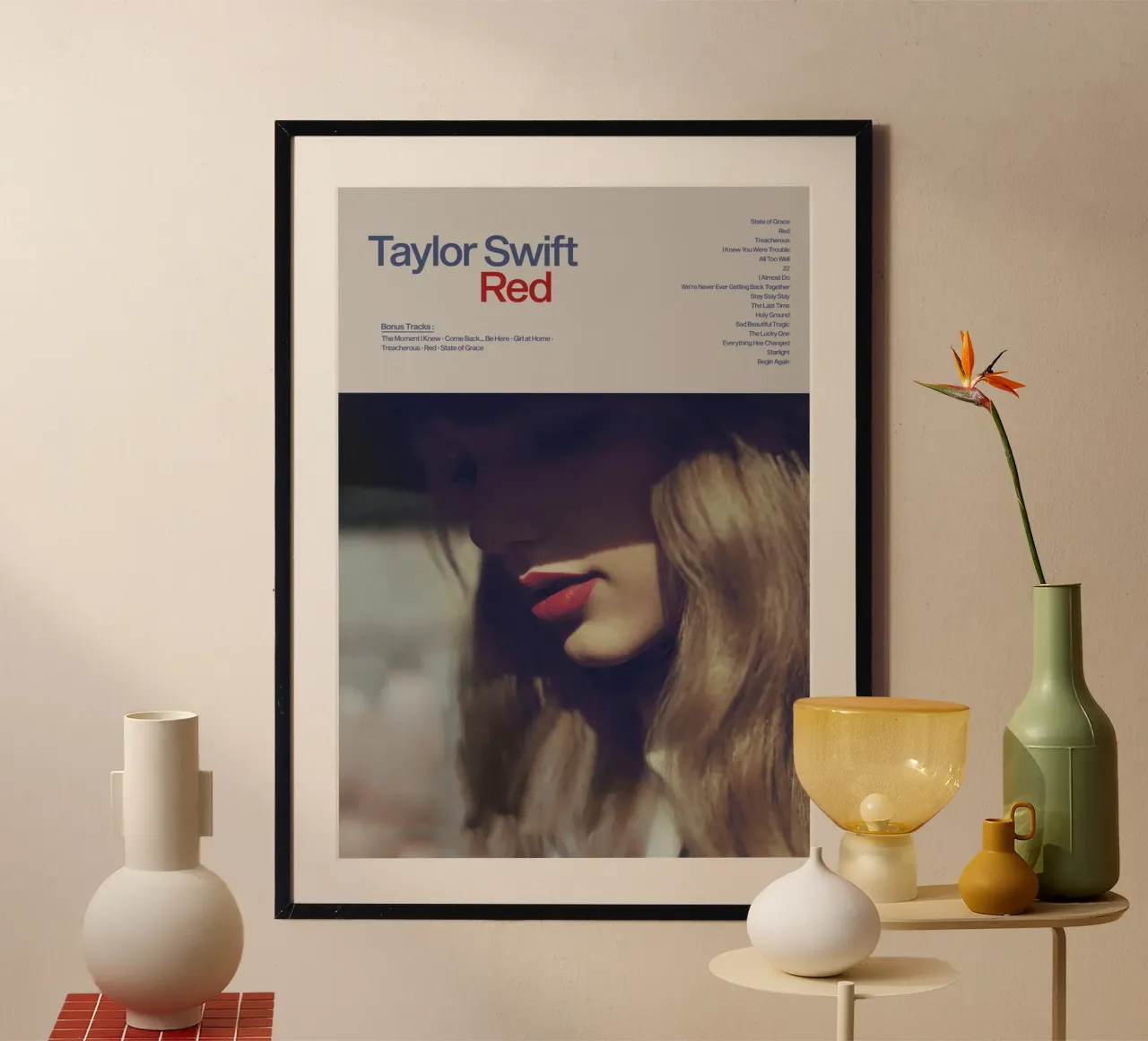 Taylor Swift Red carta hahnemühle da Attaboy Dsgn