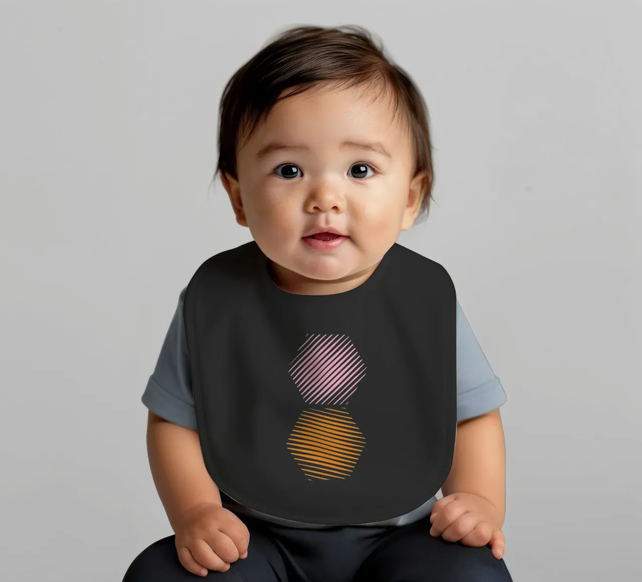 Schritte Babylätzchen von Rose Beck Art