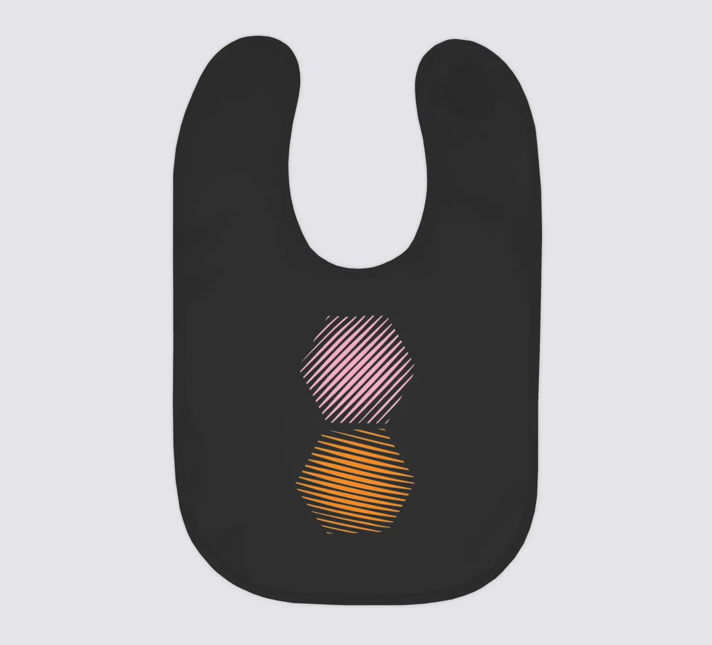 Steps baby slabbetje van Rose Beck Art